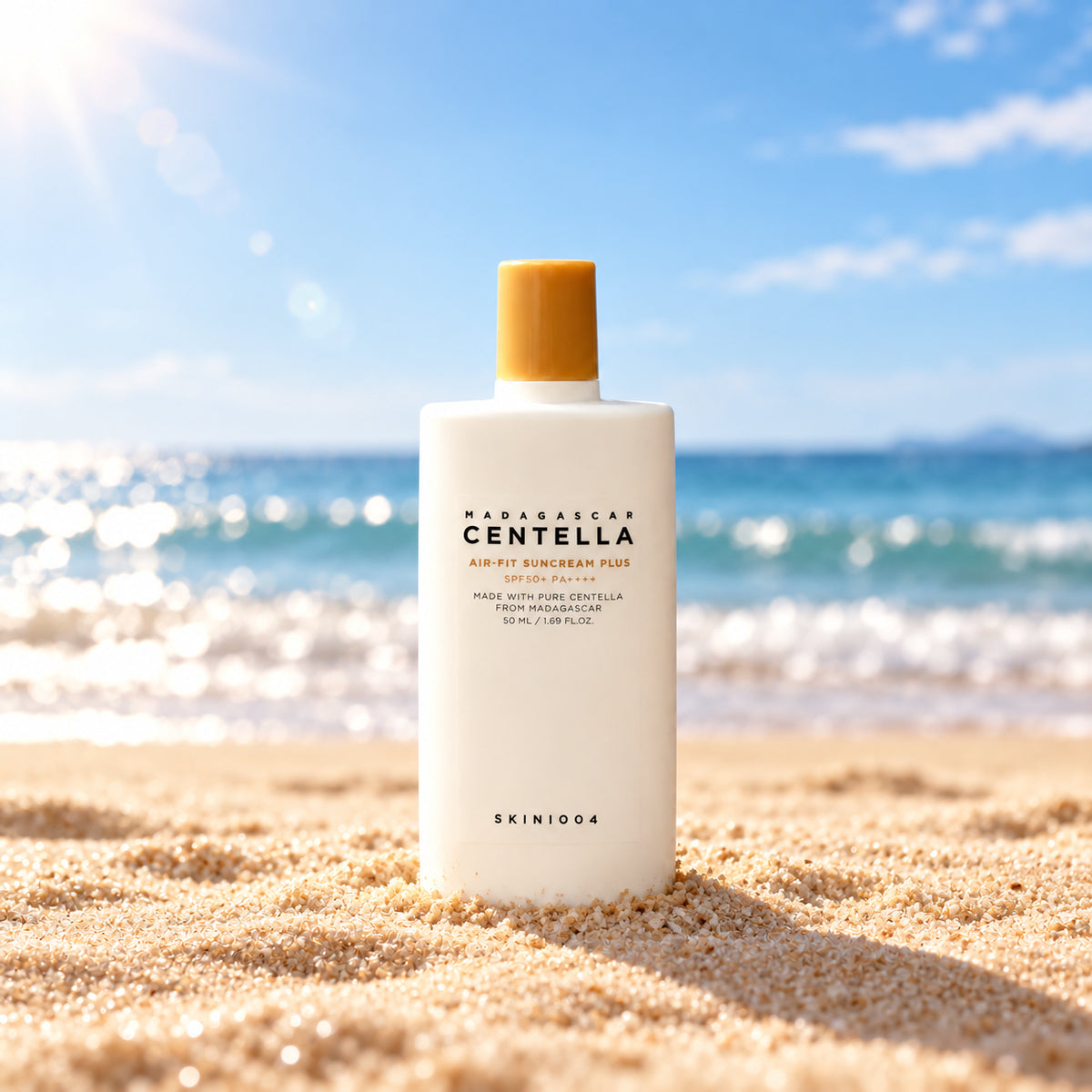 SKIN1004 – Protetor Solar Leve Madagascar Centella Plus – 50 ml