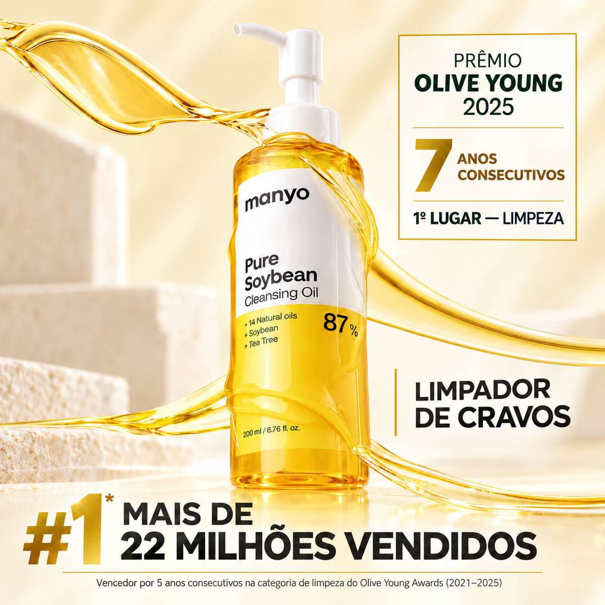ma:nyo – Óleo de Limpeza Facial – 200 ml
