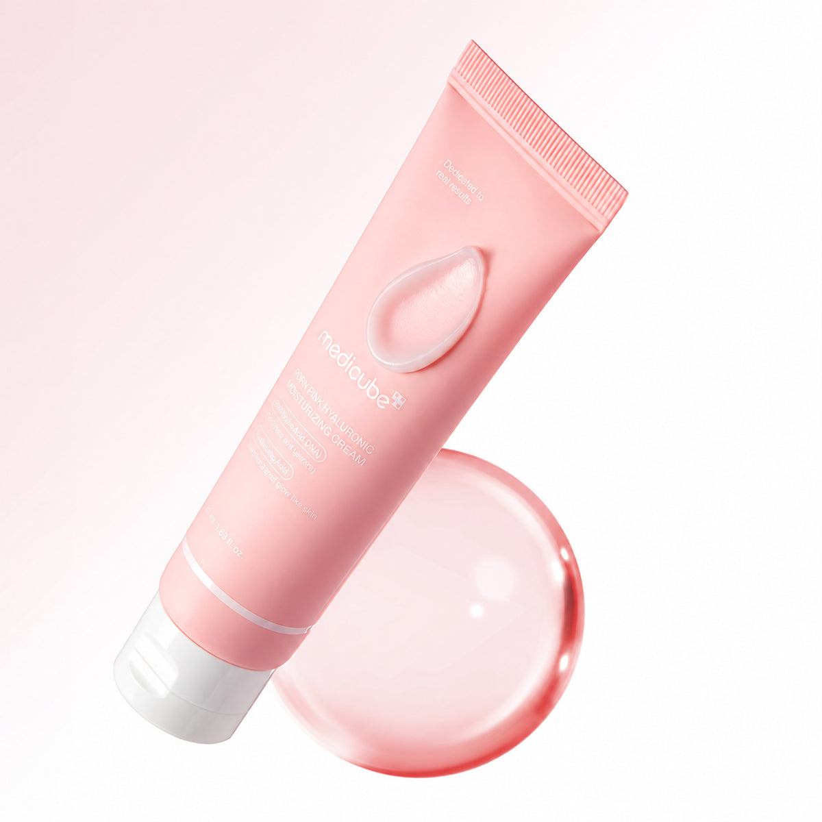medicube  - Creme Facial Hidratante PDRN Rosa com Ácido Hialurônico - 50ml